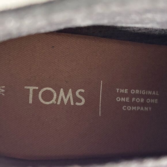 Toms | Women’s Grey Suede Wedge Booties Sz 9 - Picture 14 of 15